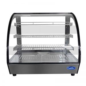 Vitrine chauffante de comptoir 125L