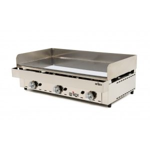 Plancha Gaz Chrome Dur 100 x 50